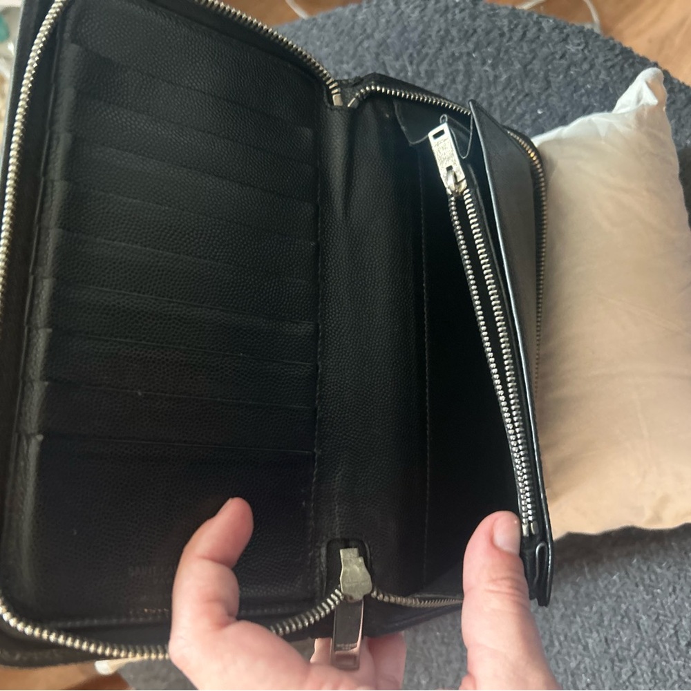 Saint Laurent Zip-Around Organizer Wallet Like New - Picture 12 of 12
